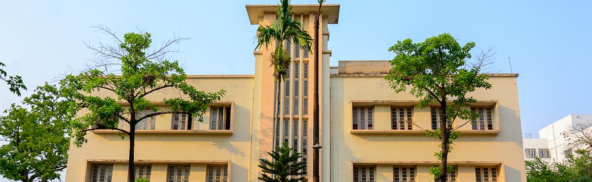 Academic Departments University of Calcutta